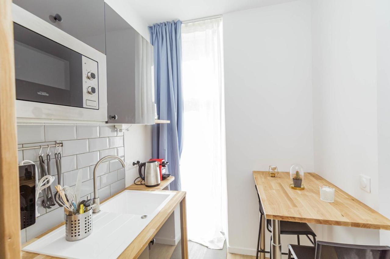 Nice 23 M Bright And Renovated Courtyard Side Paris Ngoại thất bức ảnh