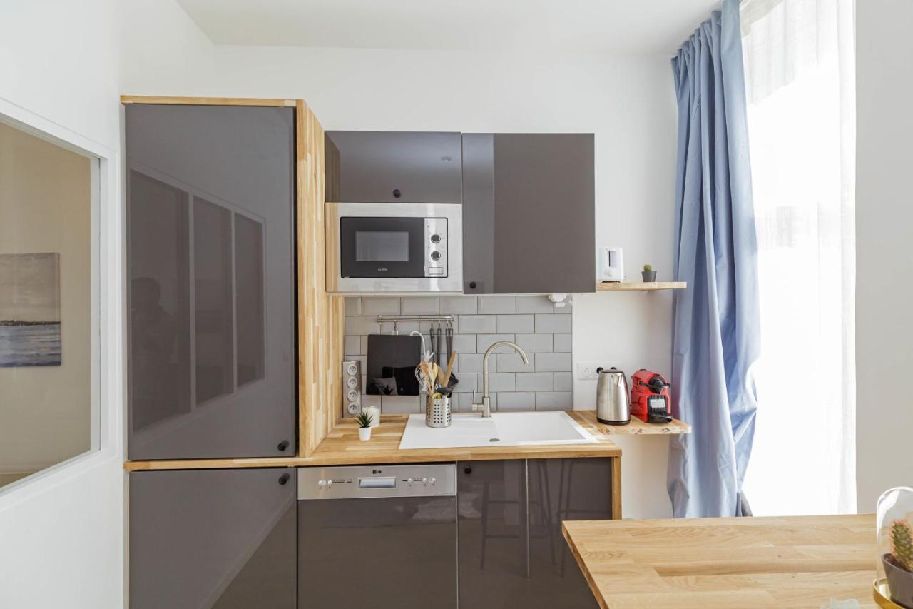 Nice 23 M Bright And Renovated Courtyard Side Paris Ngoại thất bức ảnh
