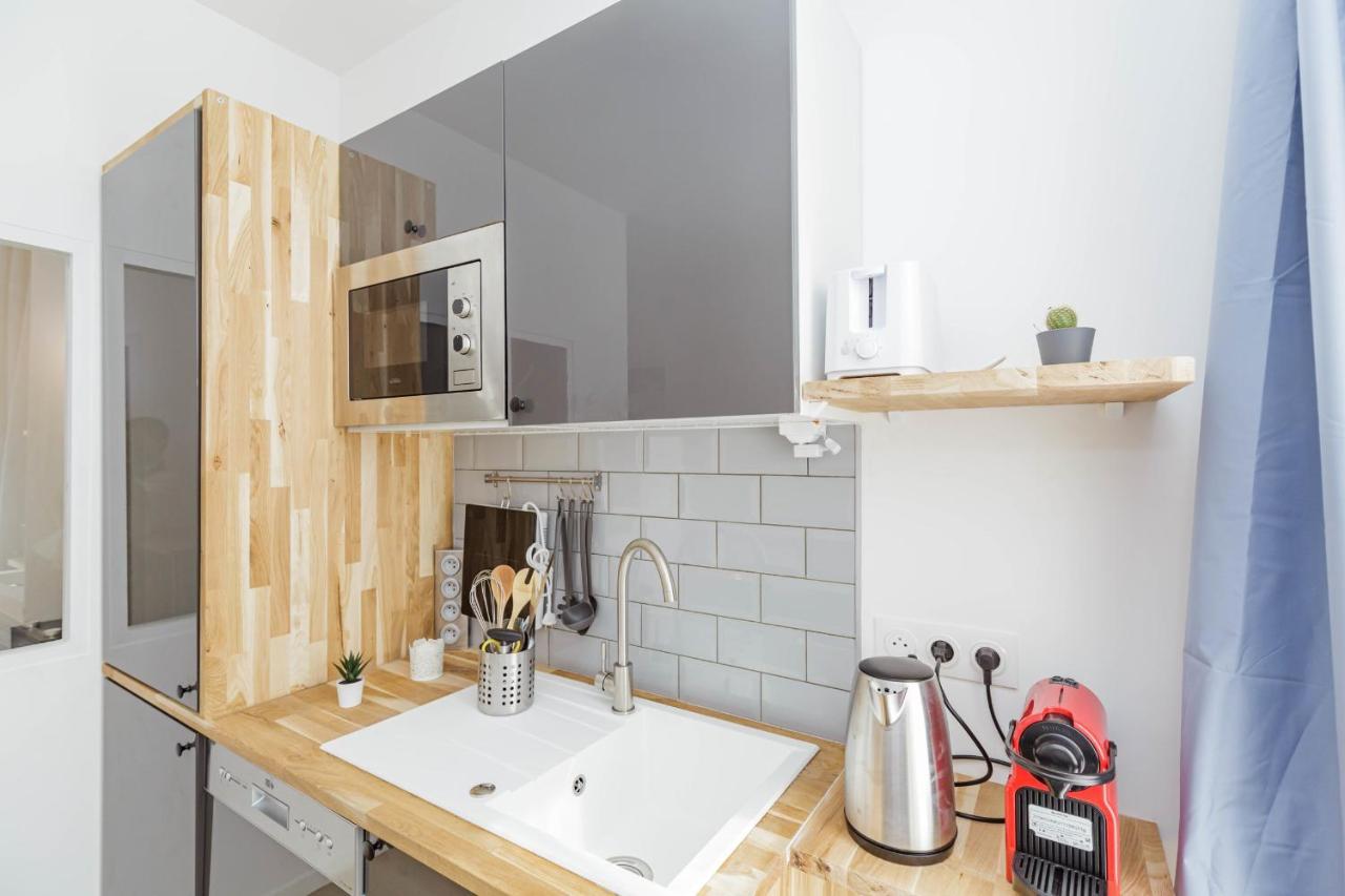 Nice 23 M Bright And Renovated Courtyard Side Paris Ngoại thất bức ảnh